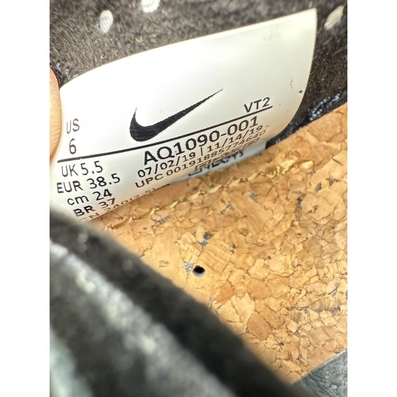 RARE Nike React‎ Element 87 Anthracite Charcoal See Through Sneaker Sz 6 2018 - Picture 9 of 9